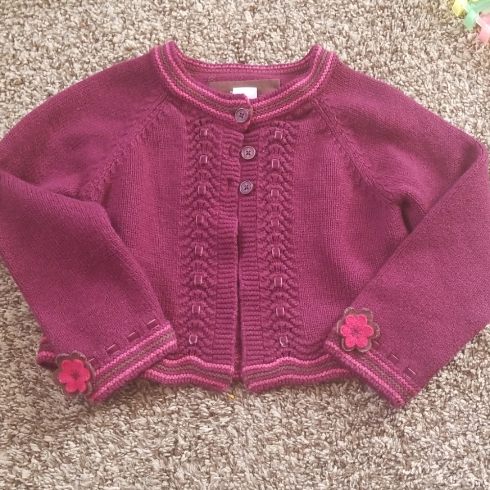 Baby Gap Girls Cardigan 4T